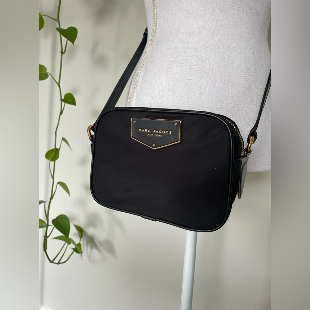 Marc Jacobs Voyager Nylon Crossbody Bag Black